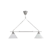 MOLLY CHANDELIER 2XE27 SATIN NICKEL