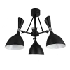 MORGAN CHANDELIER 3xE14 BLACK