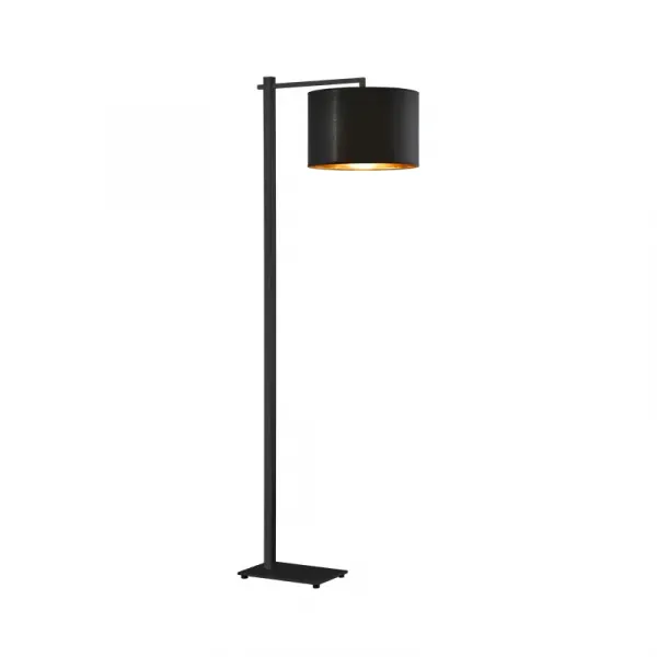 MURANO FLOOR LAMP 1XE27 BLACK