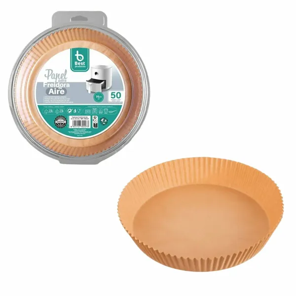 Ilmakeitinpaperi Best Products Green 730227 Ø 20 cm Pyöreä 50 osaa