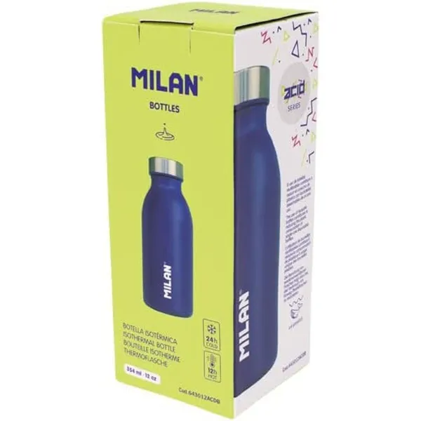 Termospullo Milan Serie Acid Sininen Ruostumaton teräs 354 ml