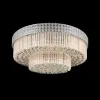 MISHELLE CEILING LAMP 8XE14 CHROME D600XH340mm