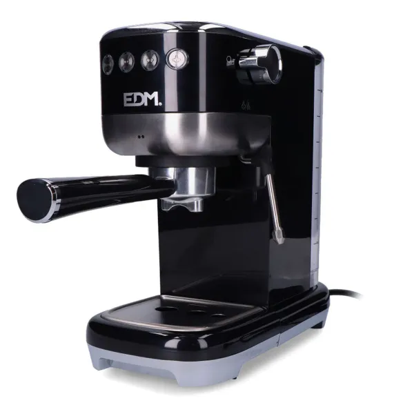 Ekspress Rokas Kafijas Automāts EDM 07707 Melns 2 Чашки 1,3 L