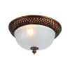 PETRA M CEILING LAMP 2XE27 380mm BRONZE