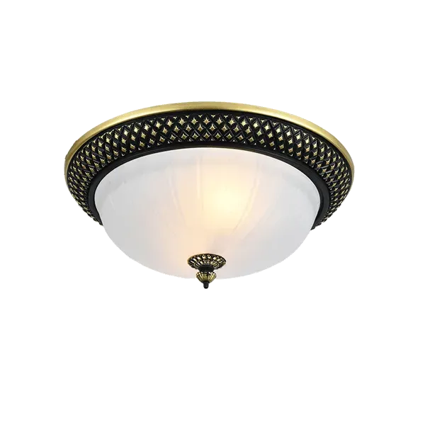 PETRA S CEILING LAMP 2XE27 320mm BLACK