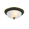 PETRA S CEILING LAMP 2XE27 320mm BLACK