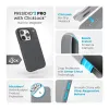 Speck Presidio2 Pro ClickLock & MagSafe - iPhone 15 Pro Case (Charcoal Gray / Cool Bronze)