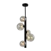 OLENA CHANDELIER 5xG9 VERTICAL BLACK