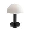 NOLA TABLE LAMP 1XG9 WHITE/BLACK WITH DIMMER