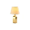 PONZA TABLE LAMP 1XE27 GOLD/FLAX