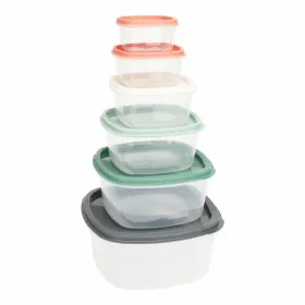 Pusdienu kastīšu komplekts Excellent Houseware Plastmasa
