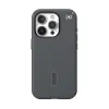 Speck Presidio2 Pro ClickLock & MagSafe - iPhone 15 Pro Case (Charcoal Gray / Cool Bronze)