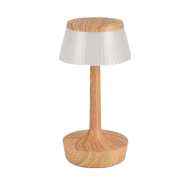 RYAN TABLE LAMP 2W 3000K WHITE/WOOD