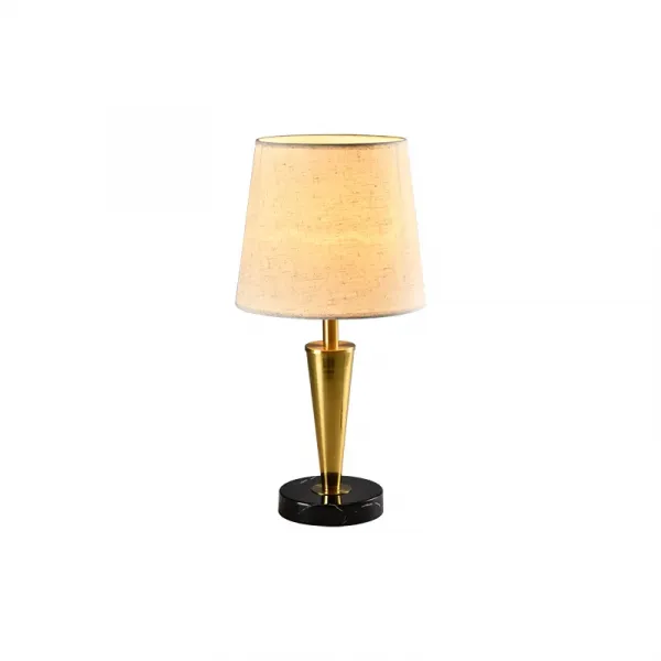 SALINA TABLE LAMP 1XE27 GOLD/FLAX