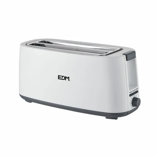 Tosteris EDM 07799 White Design 1400 W Dubultā atvere