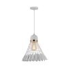 SHUTTLE PENDANT 1xE27 WHITE