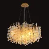 SMITH CHANDELIER 6XG9 GOLD/CRYSTALS