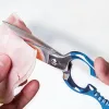 Keittiösakset 3 Claveles 8" Ruostumaton teräs Sininen Monikäyttöinen
