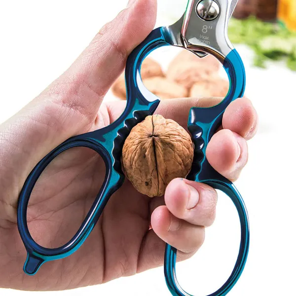 Virtuvės žirklės 3 Claveles 8" Nerūdijantis plienas Mėlyna Daugkartinis naudojimas