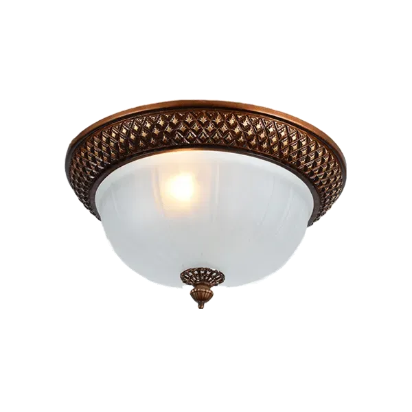 PETRA S CEILING LAMP 2XE27 320mm BRONZE