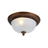 PETRA S CEILING LAMP 2XE27 320mm BRONZE