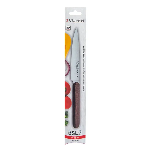 Keittiöveitsi 3 Claveles Oslo Ruostumaton teräs 11 cm 13 cm