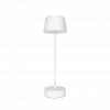 SONIA TABLE LAMP 3W WHITE WITH  DIMMER &amp BATTERY