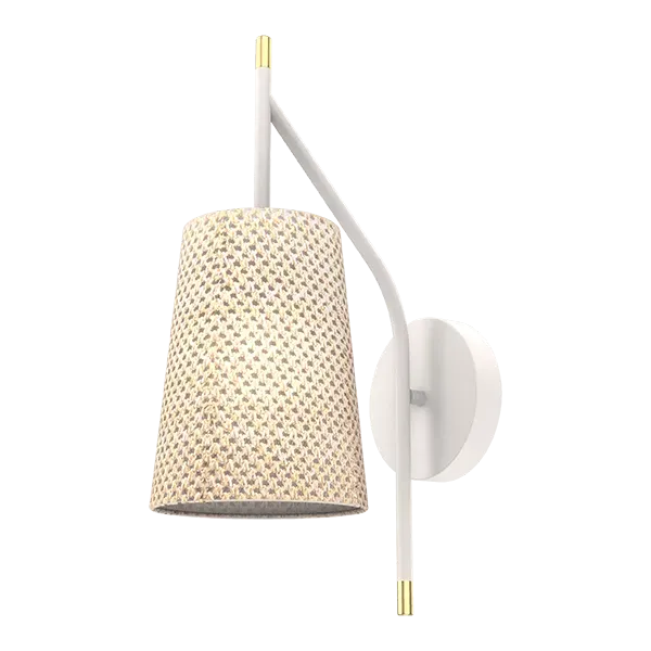 THERA WALL LAMP 1XE14 WHITE/CHROME