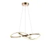 TIM-1A PENDANT 1xE27 D190mm, BLACK/GOLD