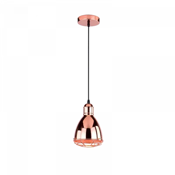 TYLER-1A PENDANT 1XE27 COPPER D155mm