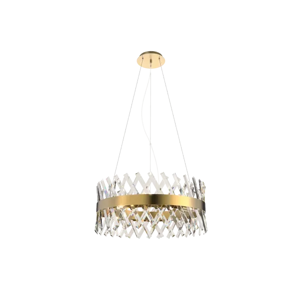 WILLIAM CHANDELIER 8xE14 GOLD