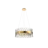 WILLIAM CHANDELIER 8xE14 GOLD/CHAMPAGNE