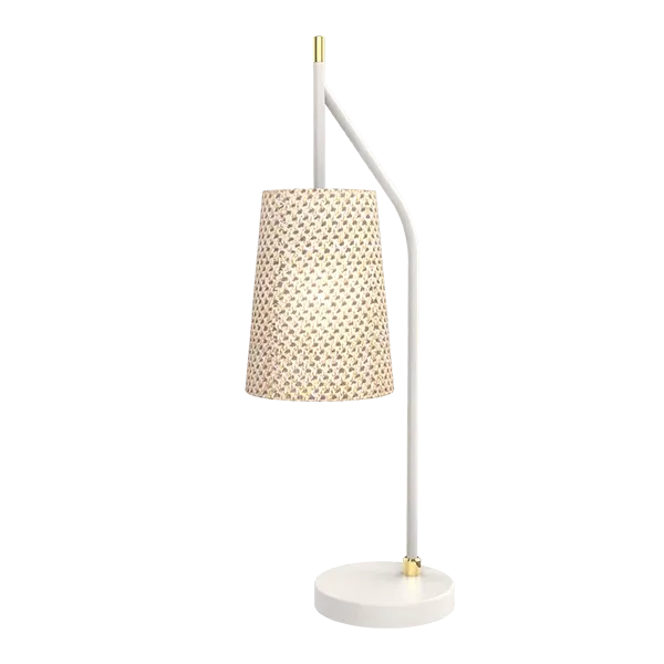 THERA TABLE LAMP 1XE14 WHITE/CHROME