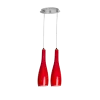 6602 AURA PENDANT 2XE27 RED