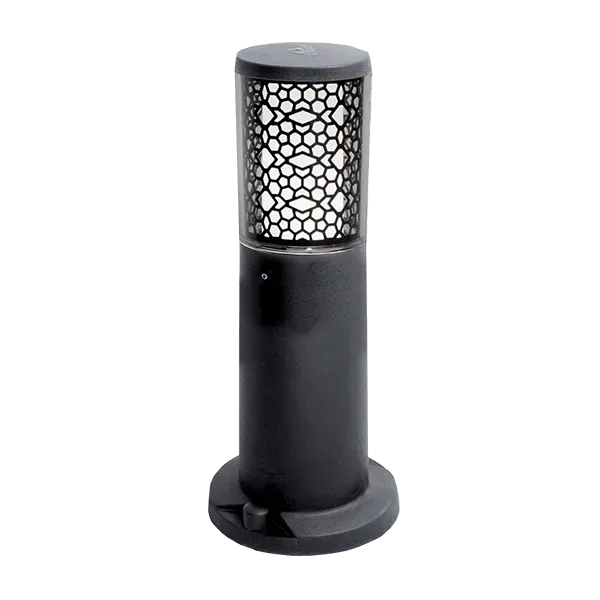 CARLO DECO LED GARDEN FIXTURE 6W CCT 4000K IP55 400mm BLACK