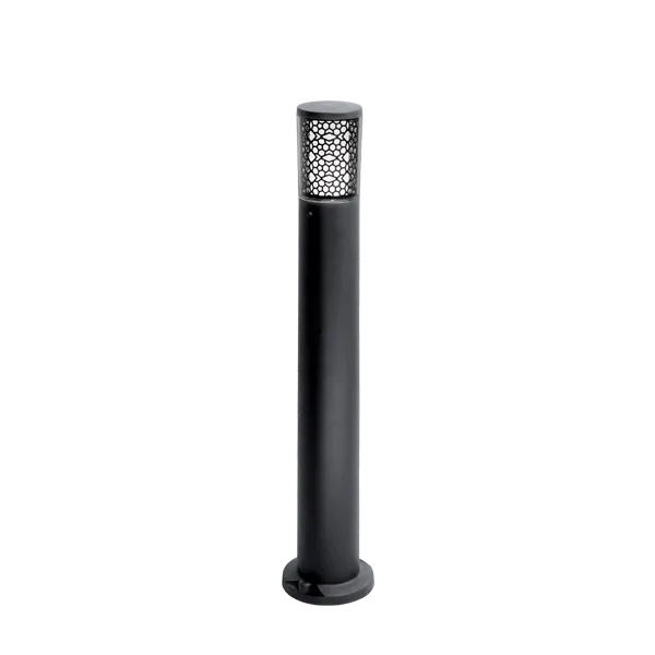 CARLO DECO LED GARDEN FIXTURE 6W CCT 4000K IP55 800mm BLACK