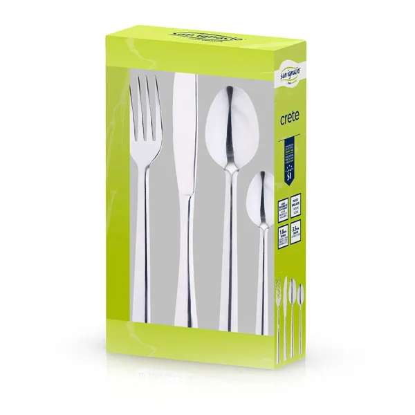 Nerūdijančio plieno stalo įrankiai San Ignacio SG-7756 Nerūdijantis plienas