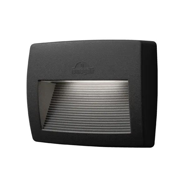 LORENZA 190 LED WALL LAMP 7.5W CCT 4000K IP55 BLACK