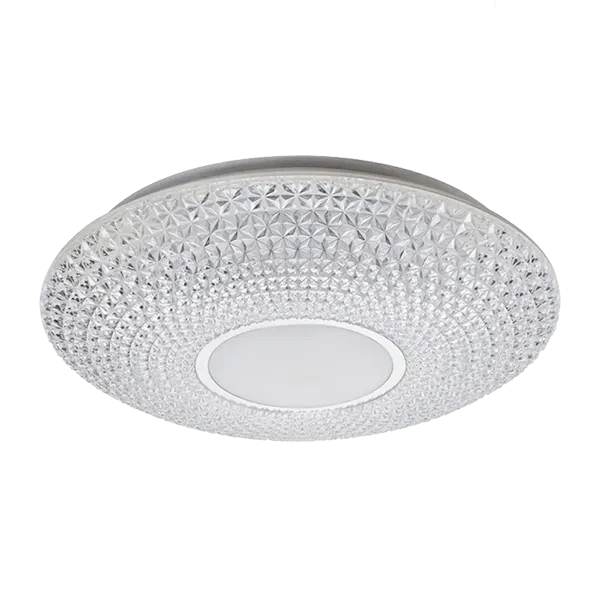 LUCE LED CEILING LAMP 36W WITH REMOTE CONTROL CHROME