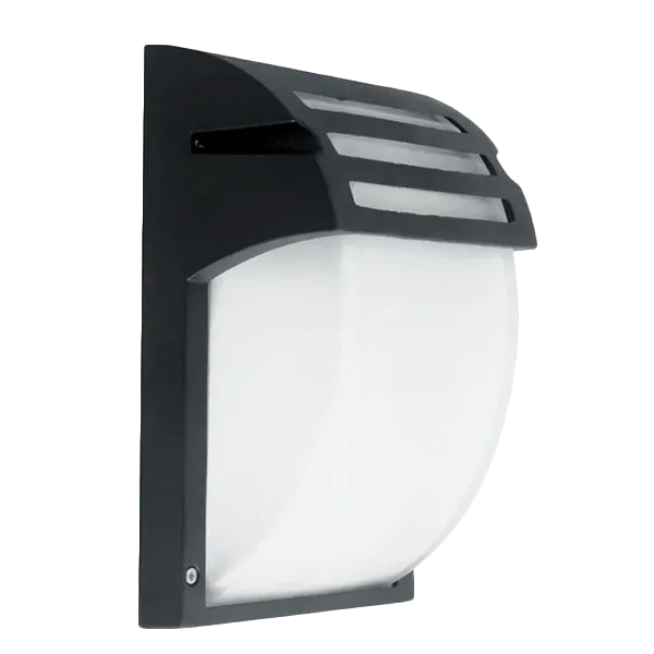 GARDEN WALL LAMP E27 IP44 BLACK