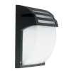 GARDEN WALL LAMP E27 IP44 BLACK