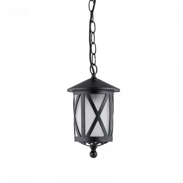 ERIK LANTERN HANGING 1XE27 BLACK