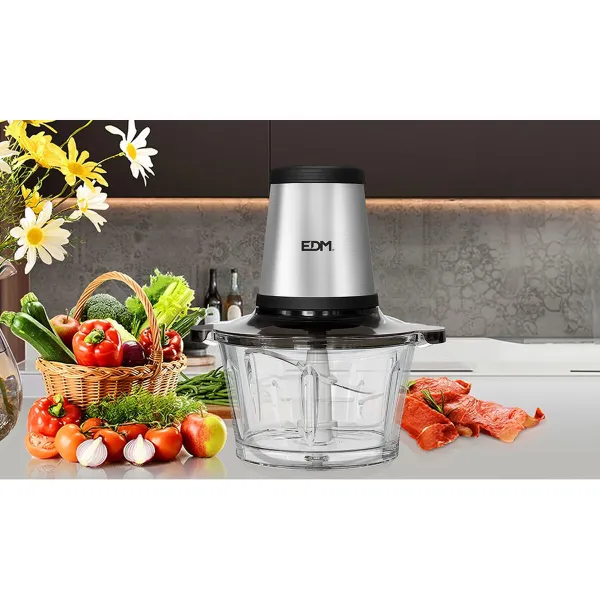 Gaļas Maļāmā Mašīna EDM 07791 Nerūsējošais tērauds 350 W 1,8 L