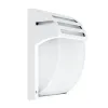 GARDEN WALL LAMP E27 IP44 WHITE