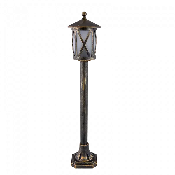 ERIK LANTERN STAND 1XE27 ANTIQUES BRASS H775mm