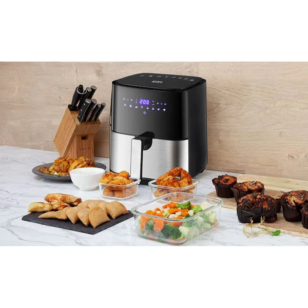 Airfryer EDM 07790 1450 W 5 L Led-näyttö