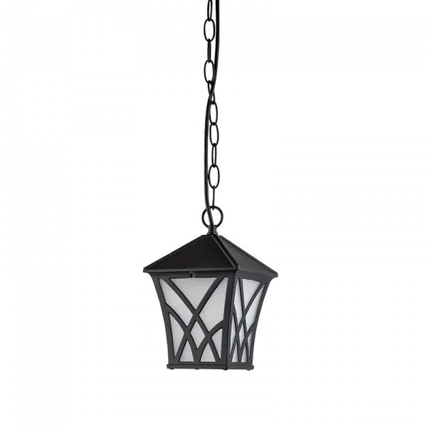 ALEK LANTERN HANGING 1XE27 BLACK