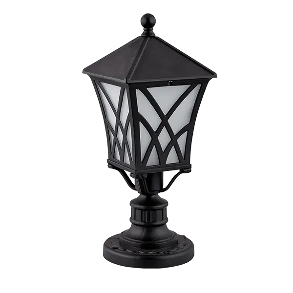 ALEK LANTERN STAND 1XE27 BLACK H370mm