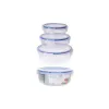 Набор судков Excellent Houseware 024000670 Пластик Круглая 400 ml 800 ml 1,4 L 3 штук