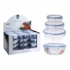 Набор судков Excellent Houseware 024000670 Пластик Круглая 400 ml 800 ml 1,4 L 3 штук
